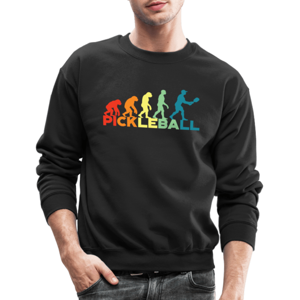 Pickleball Evolution Sweatshirt - black