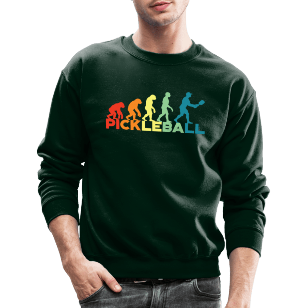 Pickleball Evolution Sweatshirt - forest green