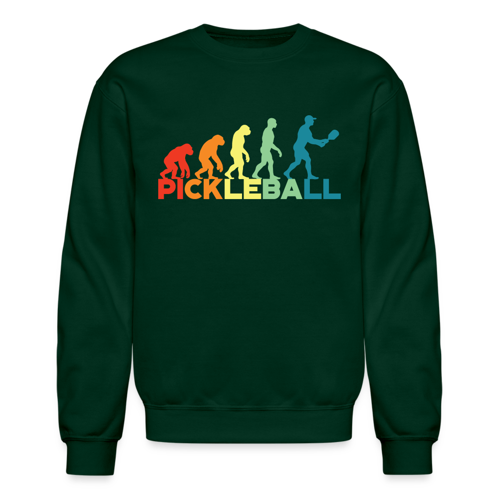 Pickleball Evolution Sweatshirt - forest green