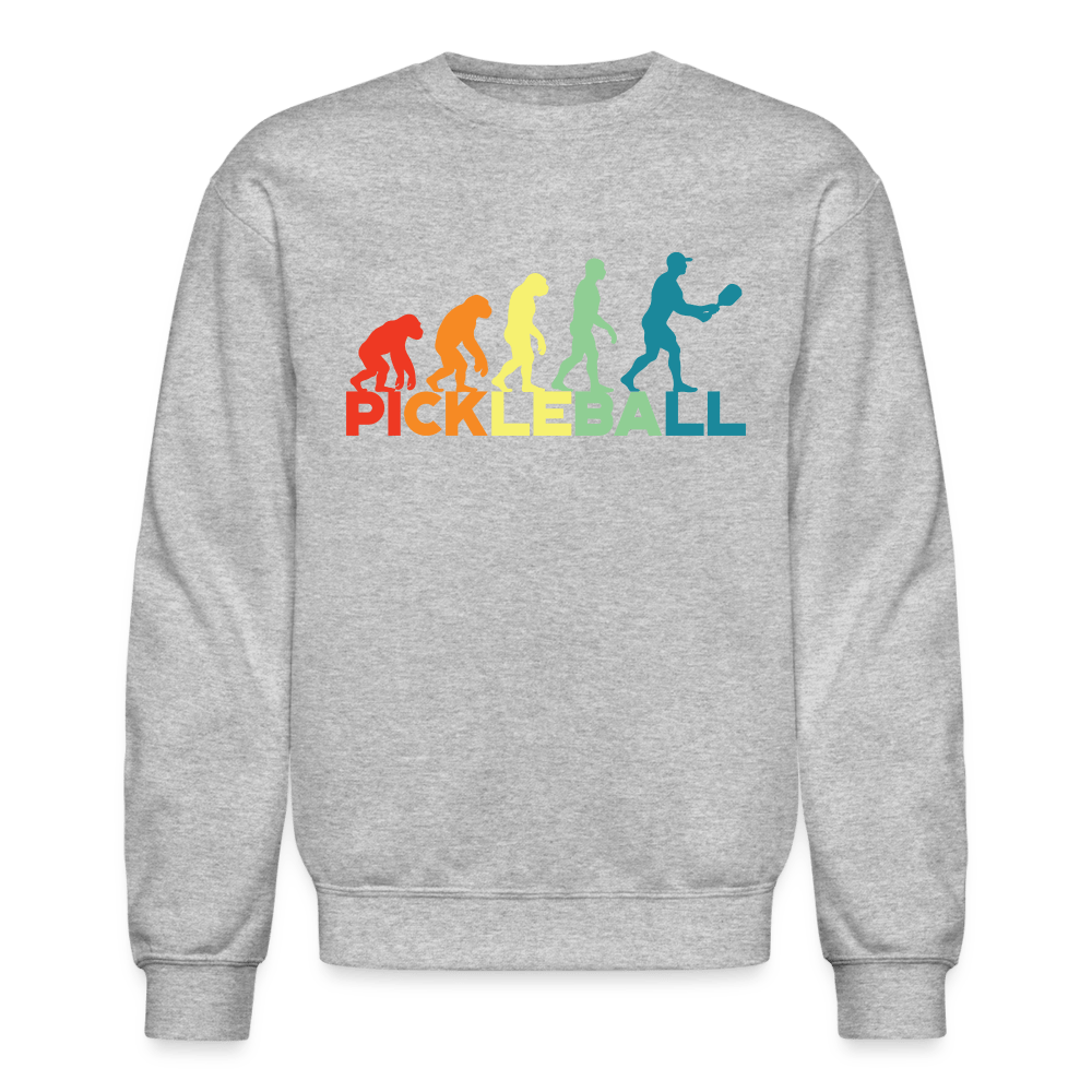 Pickleball Evolution Sweatshirt - heather gray