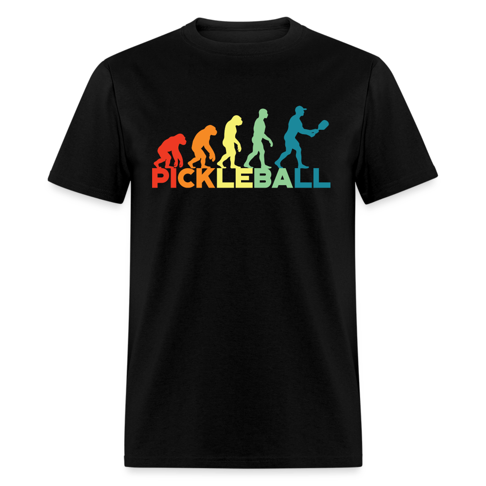 Pickleball Evolution T-Shirt - black