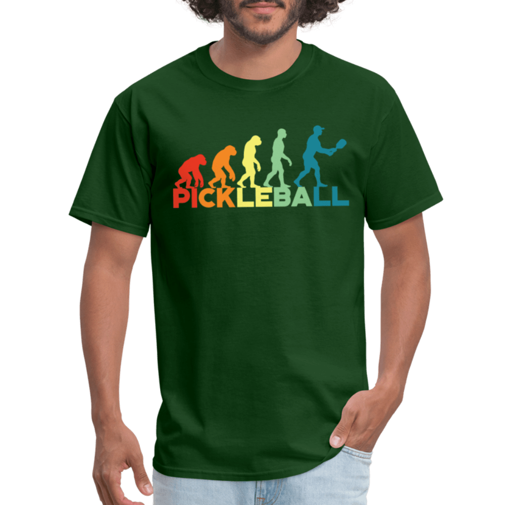 Pickleball Evolution T-Shirt - forest green