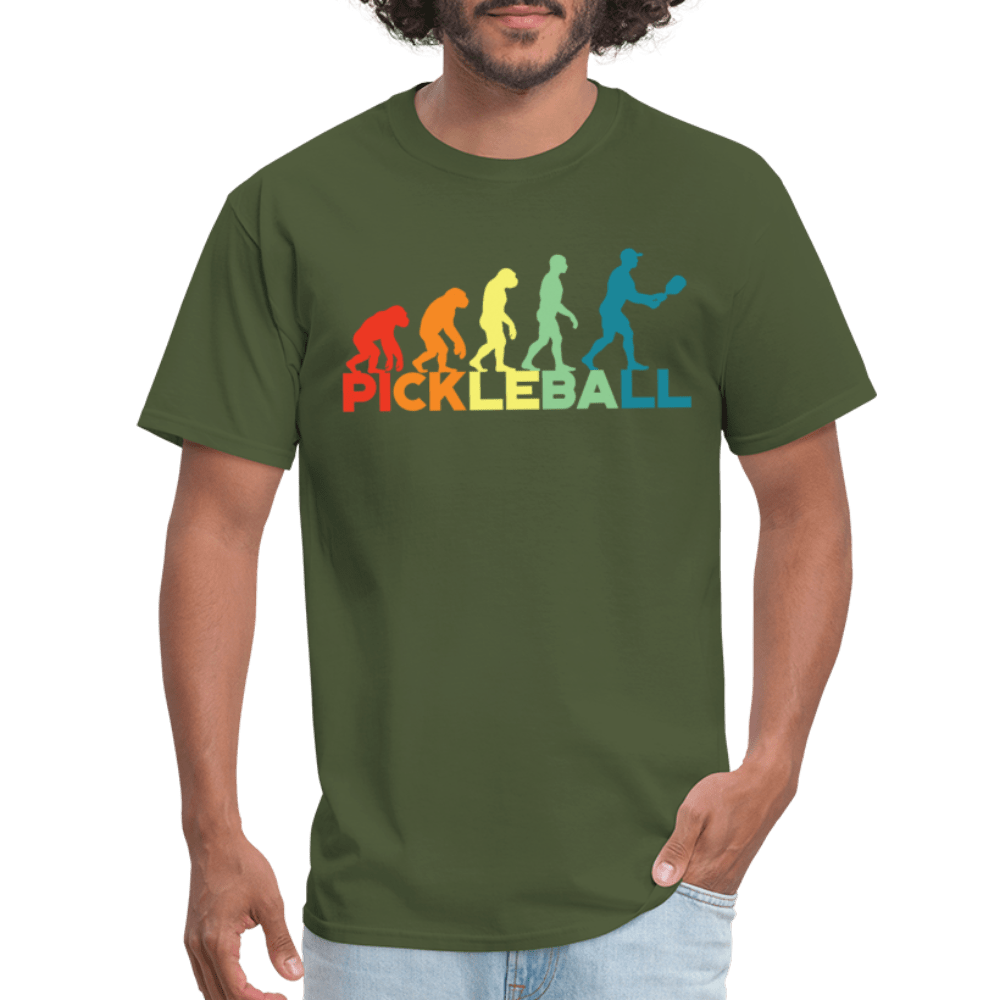 Pickleball Evolution T-Shirt - military green