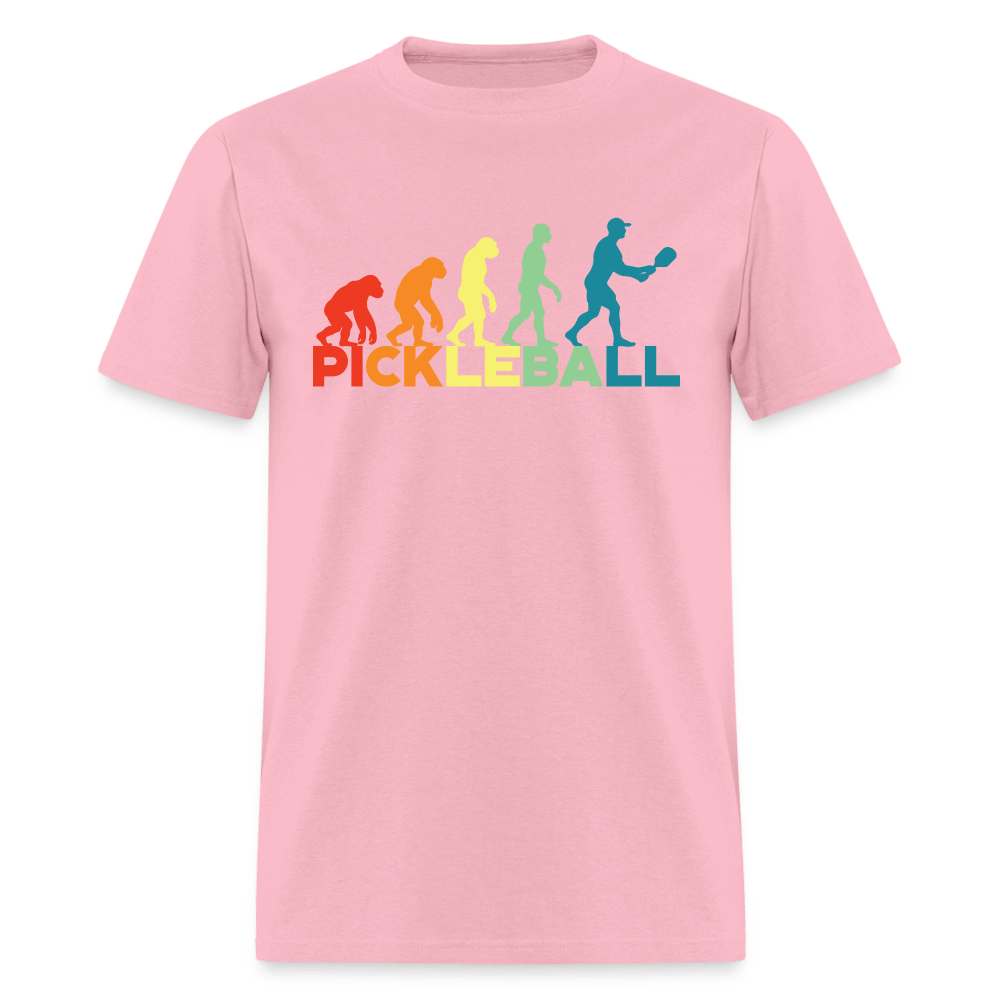 Pickleball Evolution T-Shirt - pink