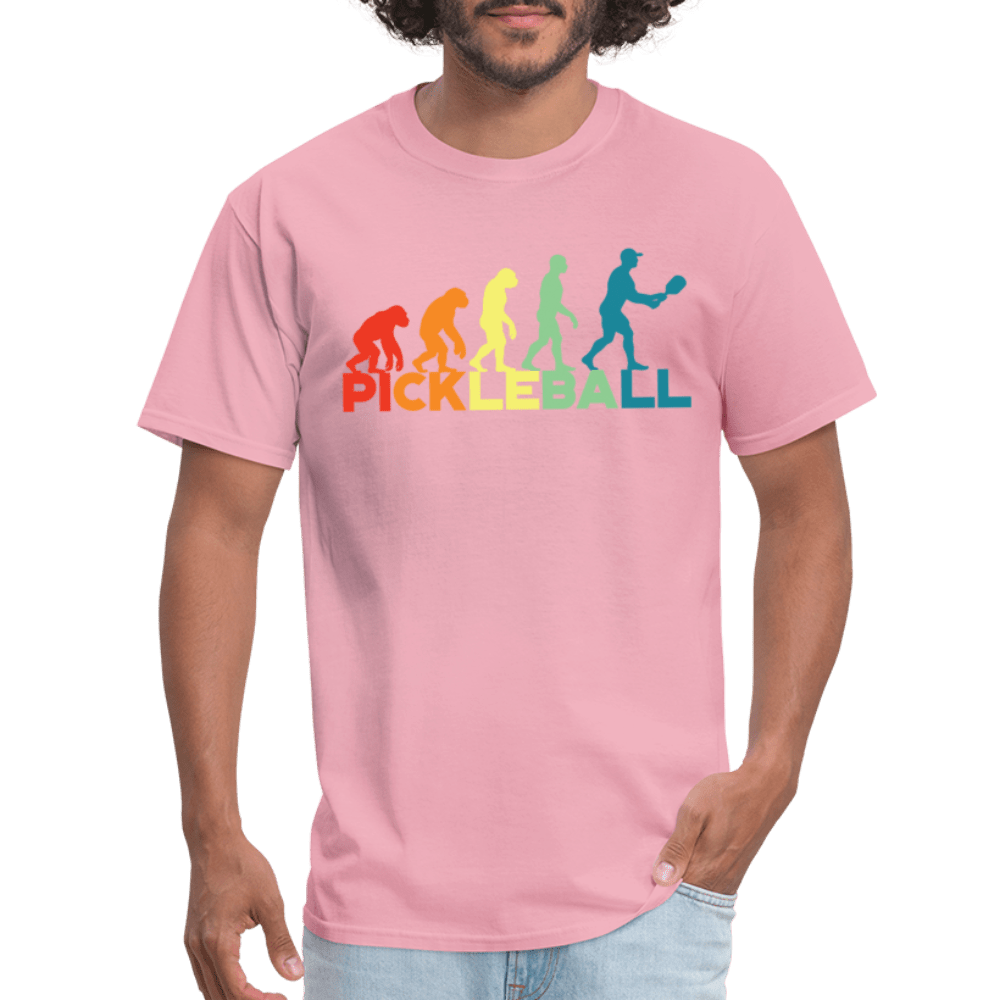 Pickleball Evolution T-Shirt - pink