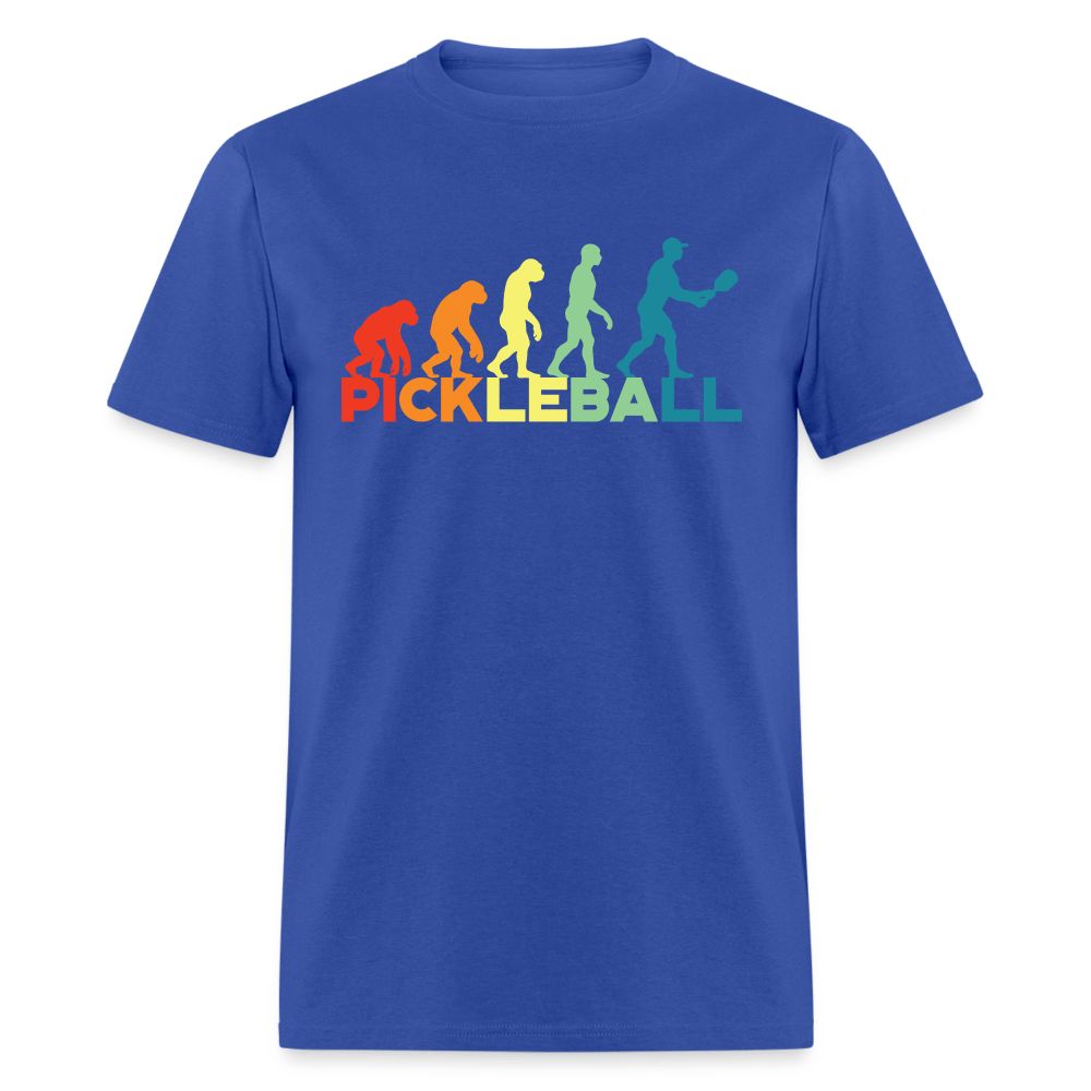 Pickleball Evolution T-Shirt - royal blue