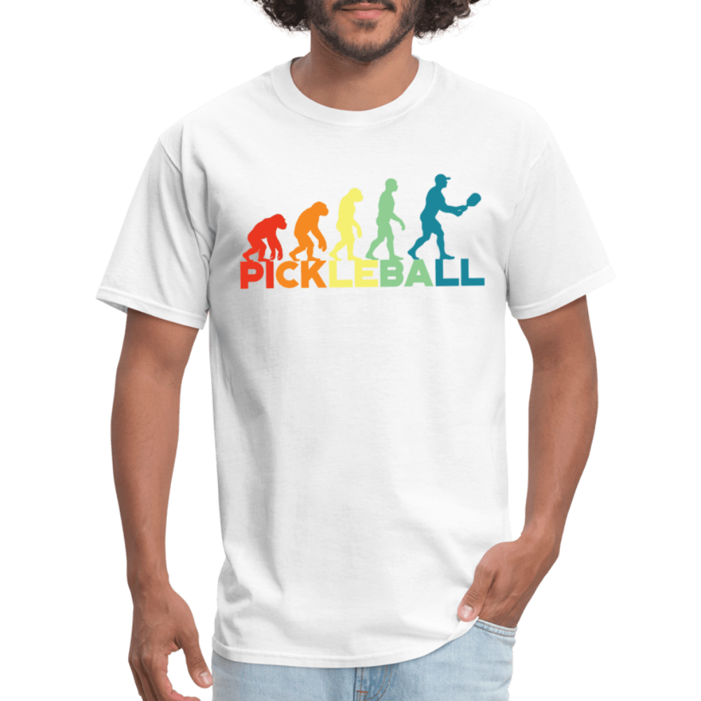 Pickleball Evolution T-Shirt - white