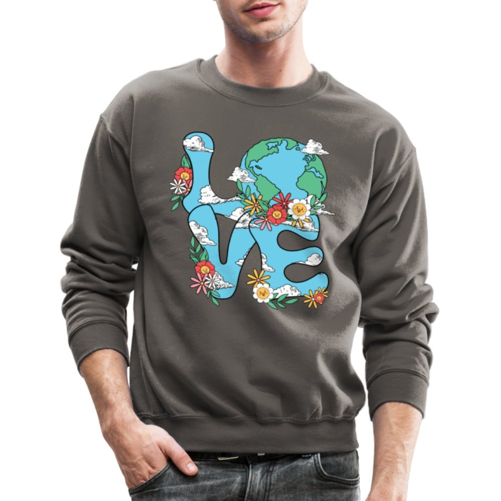 Planet's Natural Beauty Sweatshirt (Earth Day) - asphalt gray