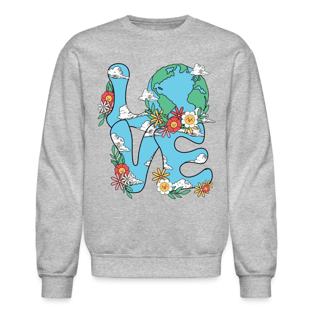 Planet's Natural Beauty Sweatshirt (Earth Day) - heather gray