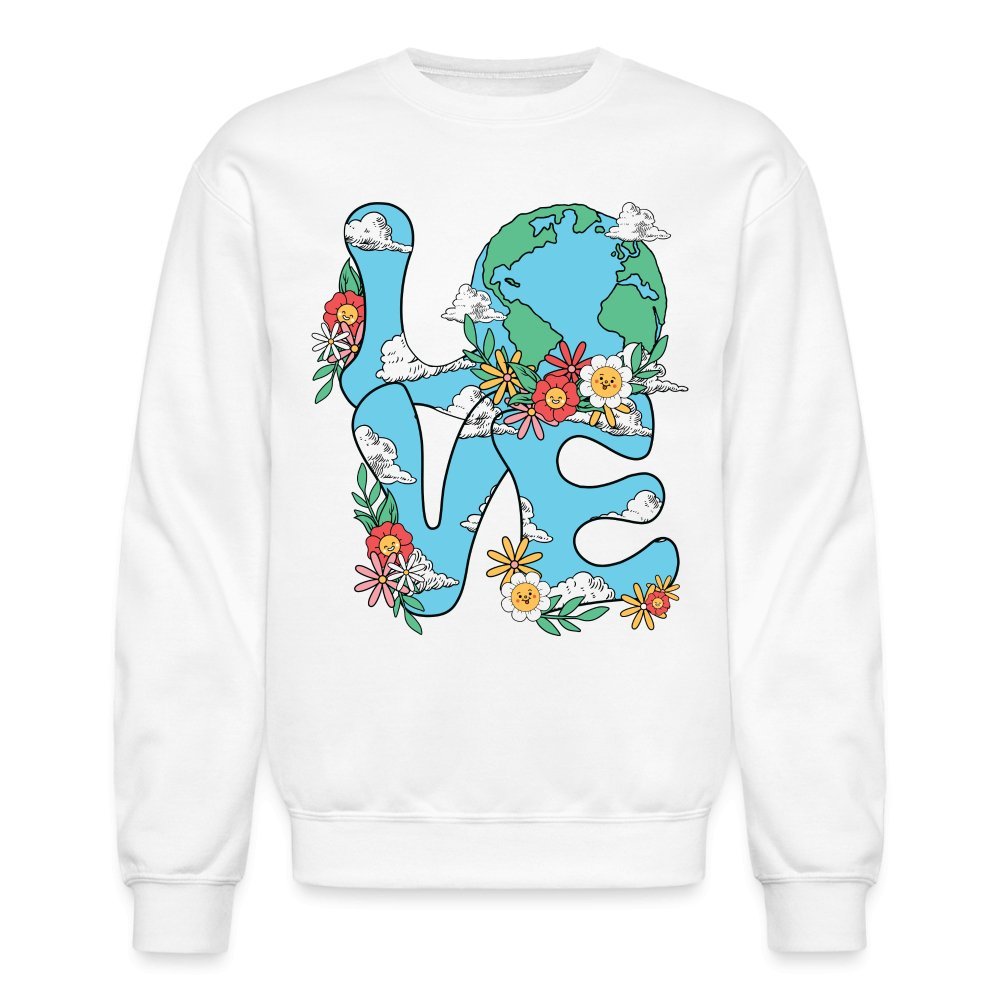 Planet's Natural Beauty Sweatshirt (Earth Day) - white