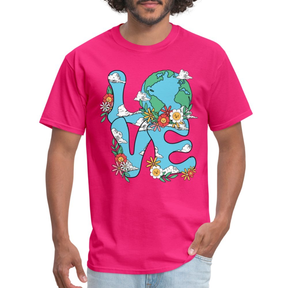 Planet's Natural Beauty T-Shirt (Earth Day) - fuchsia