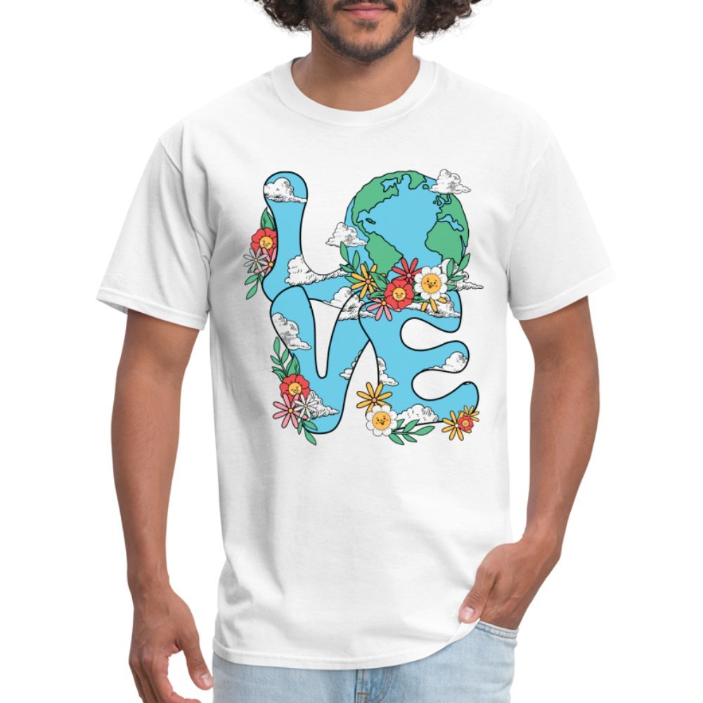 Planet's Natural Beauty T-Shirt (Earth Day) - white