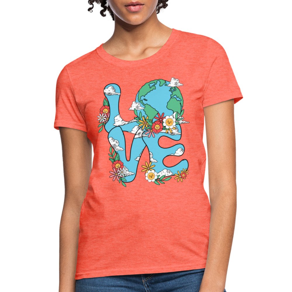 Planet's Natural Beauty Women's T-Shirt (Earth Day) - option1# - Women's T-Shirt | Fruit of the Loom L3930R