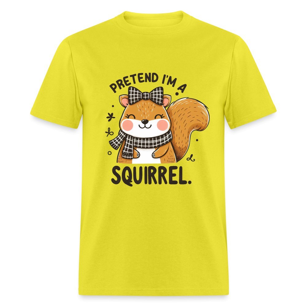 Pretend I'm a Squirrel T-Shirt - bright green