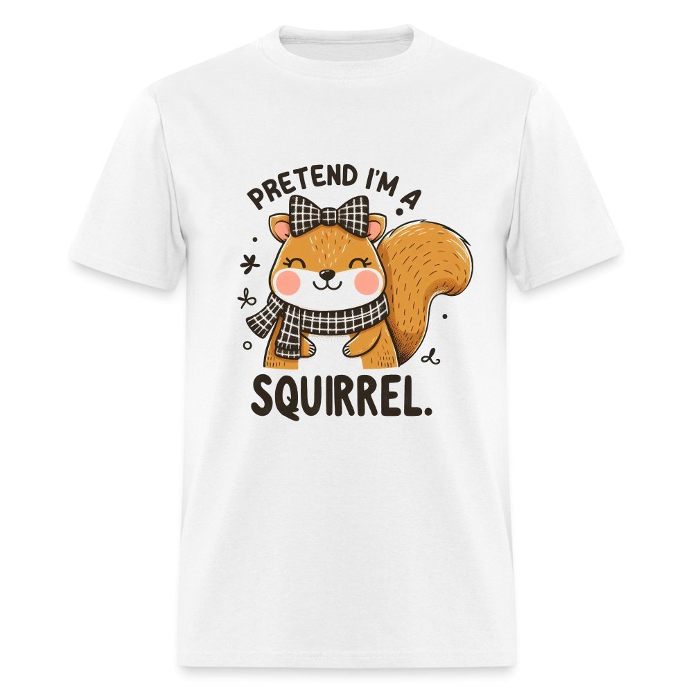 Pretend I'm a Squirrel T-Shirt - heather gray