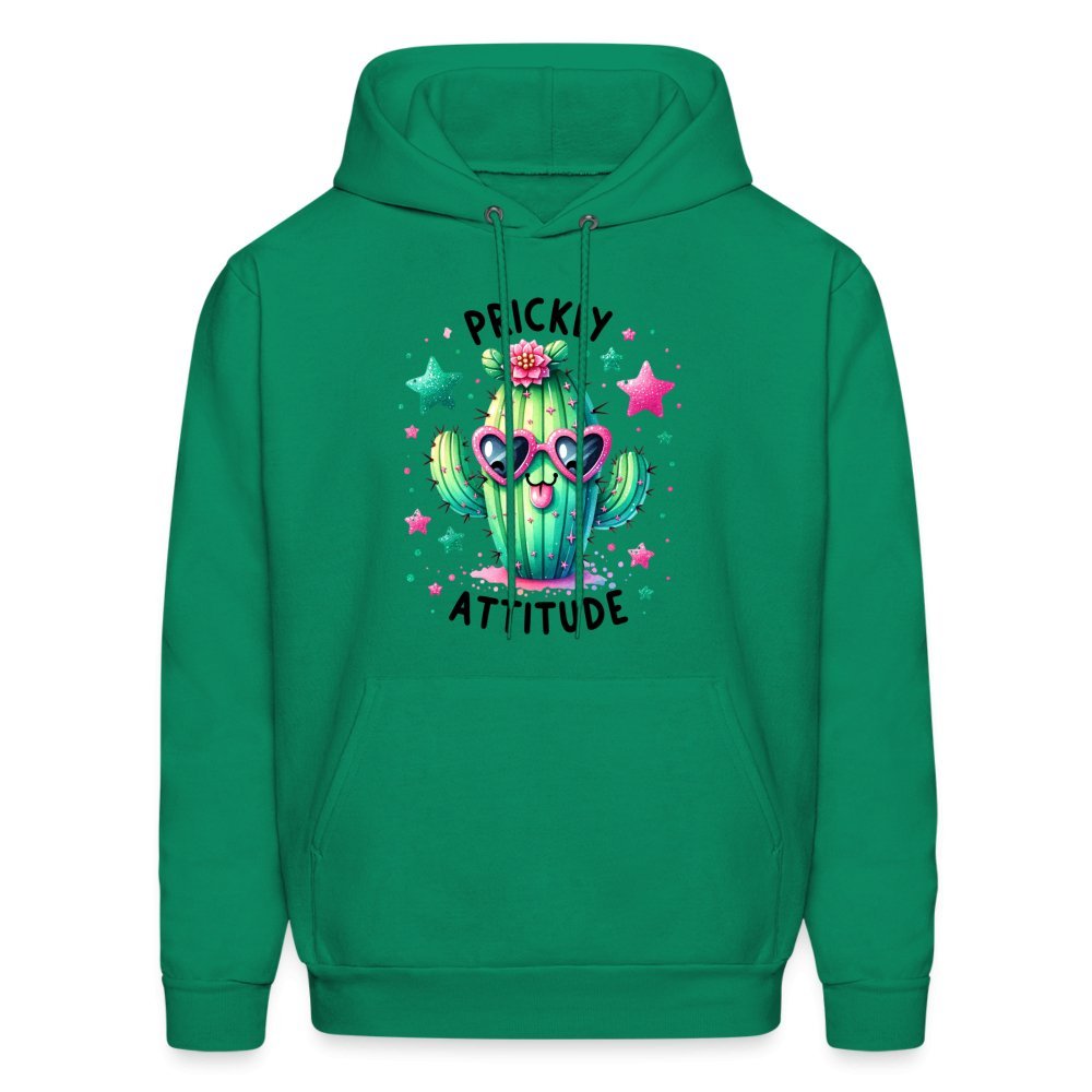 Prickly Attitude Hoodie (Cactus with Attitude) - Sand