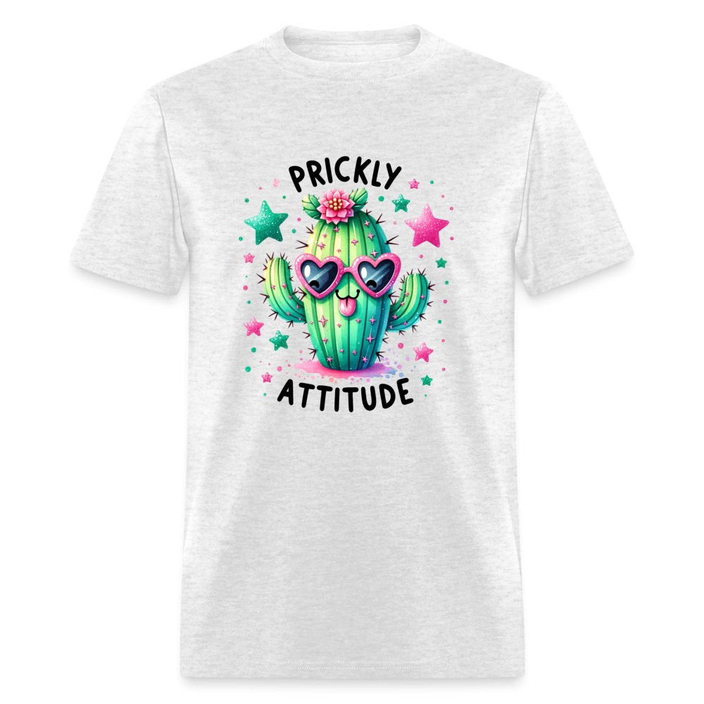 Prickly Attitude T-Shirt (Cactus with Attitude) - option1# - Unisex Classic T-Shirt | Fruit of the Loom 3930