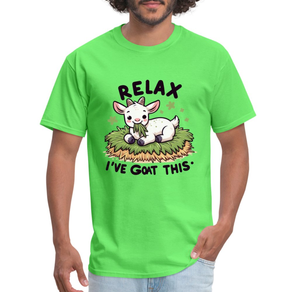 Relax I've Goat This T-Shirt (Cute Goat) - kiwi