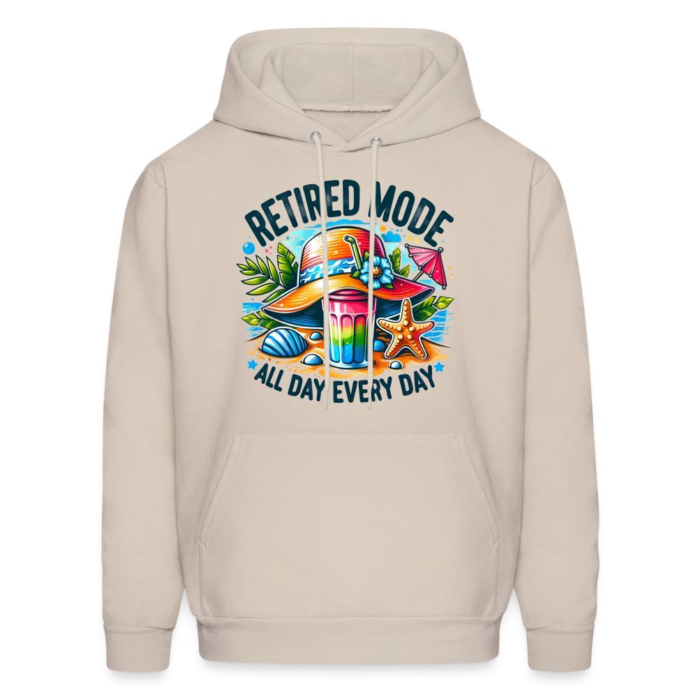 Retired Mode Hoodie - pale pink