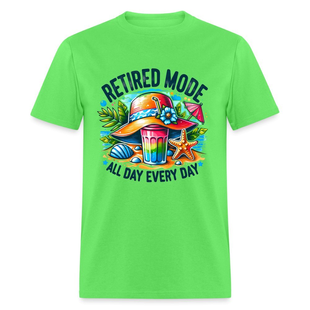 Retired Mode T-Shirt - kiwi