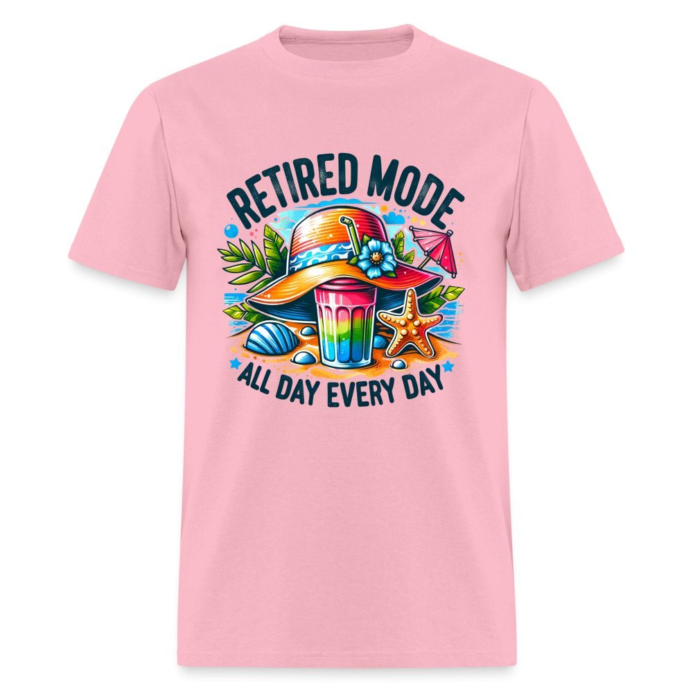 Retired Mode T-Shirt - pink