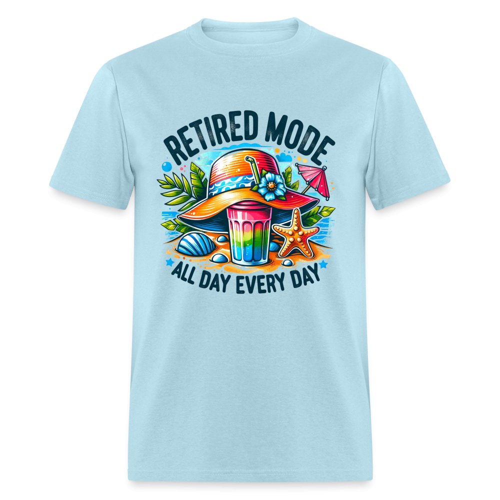 Retired Mode T-Shirt - option1# - Unisex Classic T-Shirt | Fruit of the Loom 3930