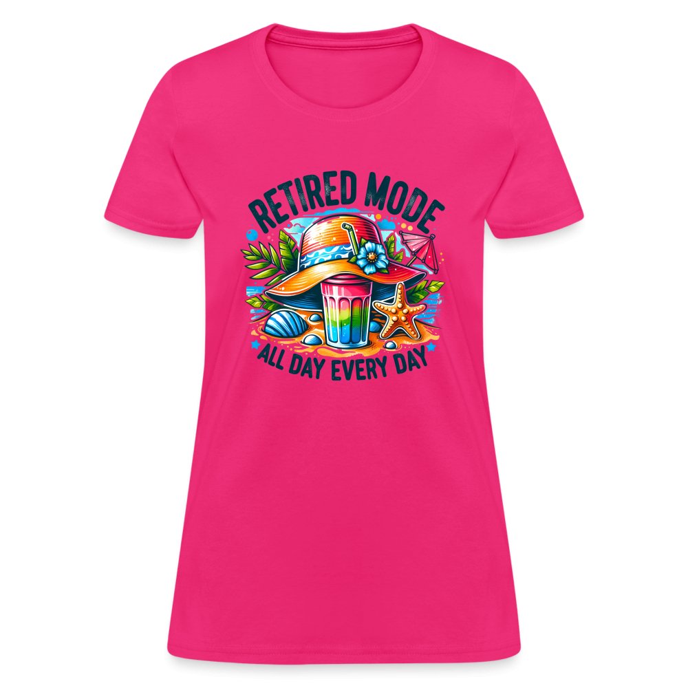 Retired Mode Women's Contoured T-Shirt - option1# - Women's T-Shirt | Fruit of the Loom L3930R