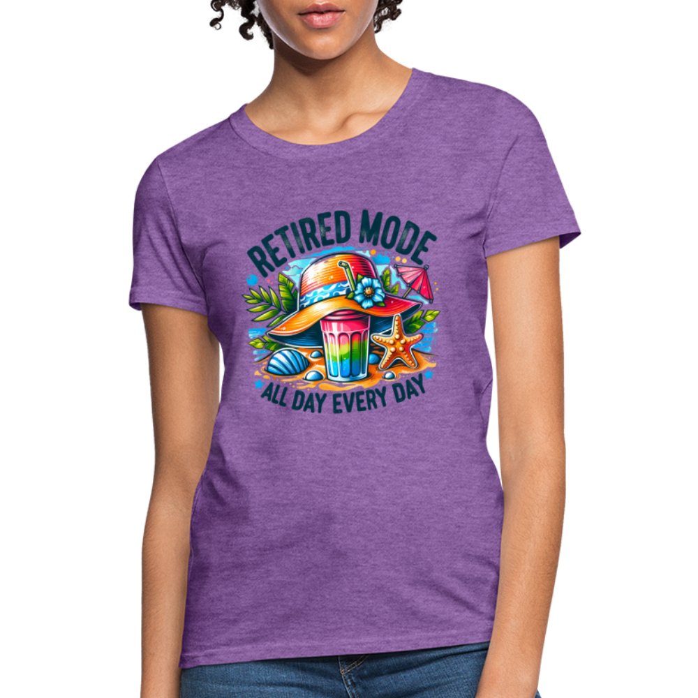 Retired Mode Women's Contoured T-Shirt - option1# - Women's T-Shirt | Fruit of the Loom L3930R