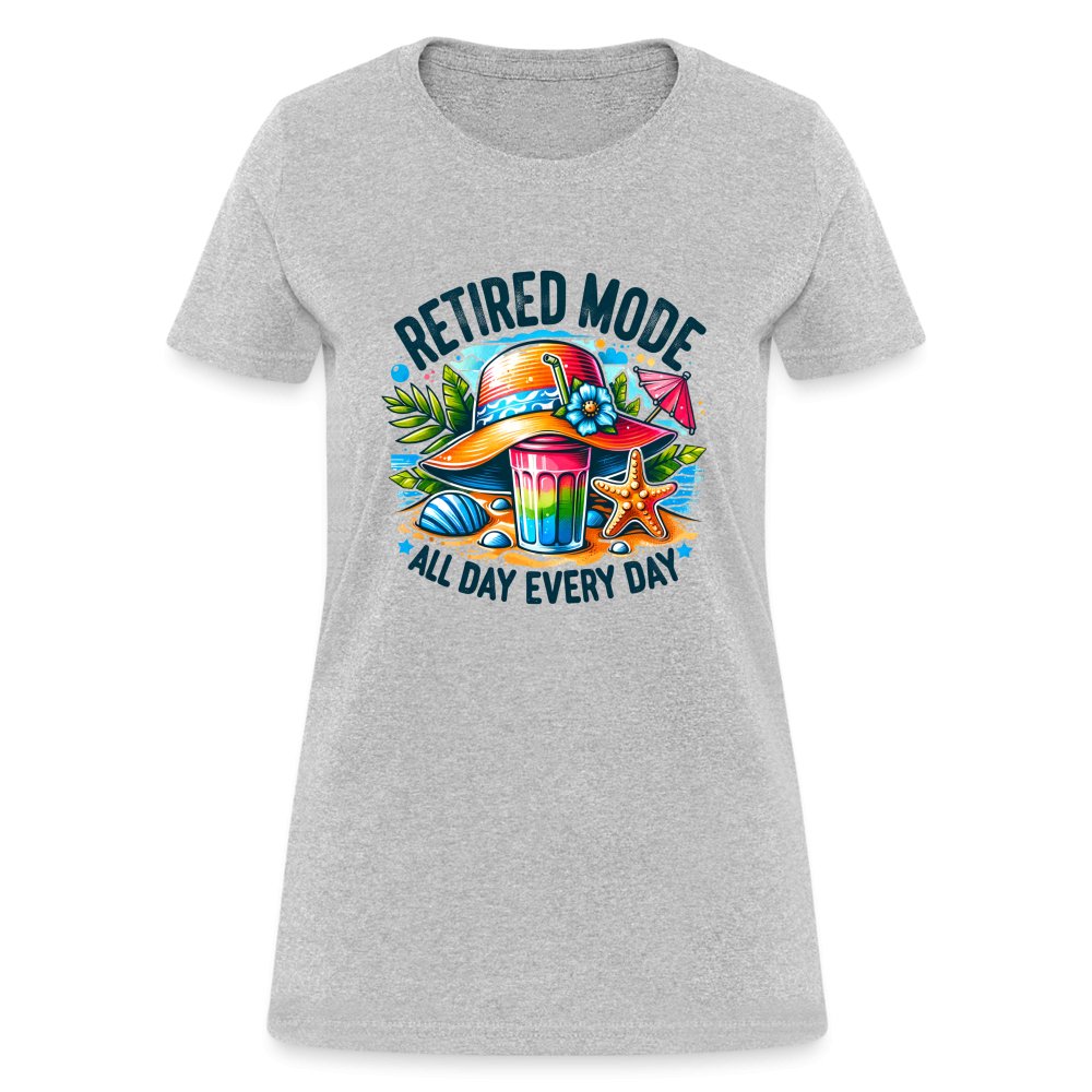 Retired Mode Women's Contoured T-Shirt - option1# - Women's T-Shirt | Fruit of the Loom L3930R