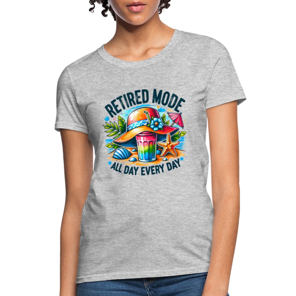 Retired Mode Women's Contoured T-Shirt - option1# - Women's T-Shirt | Fruit of the Loom L3930R