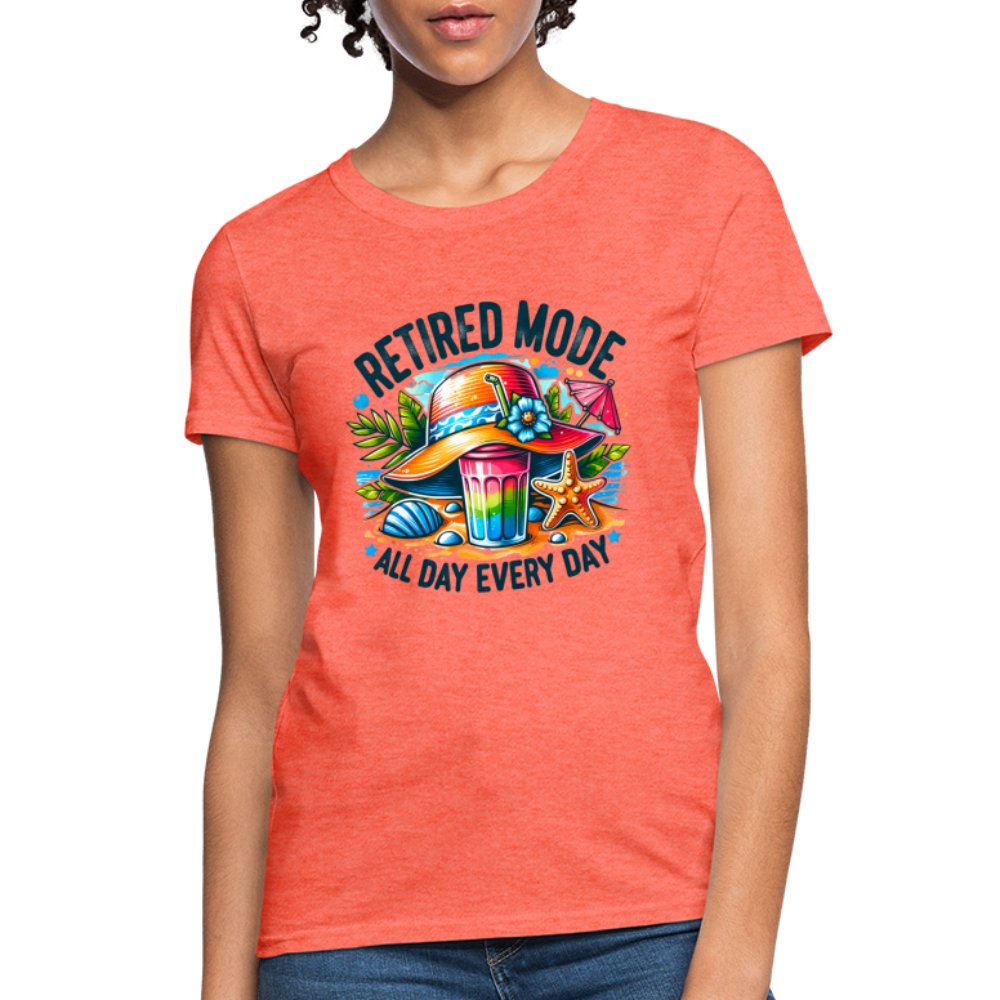 Retired Mode Women's Contoured T-Shirt - option1# - Women's T-Shirt | Fruit of the Loom L3930R