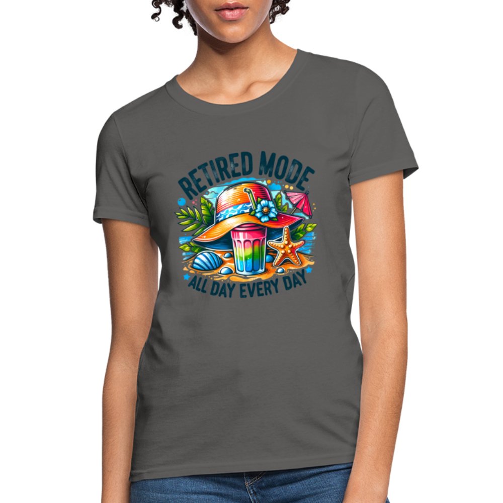 Retired Mode Women's Contoured T-Shirt - option1# - Women's T-Shirt | Fruit of the Loom L3930R