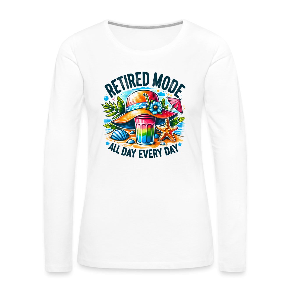 Retired Mode Women's Premium Long Sleeve T-Shirt - option1# - Women's Premium Long Sleeve T-Shirt | Spreadshirt 876