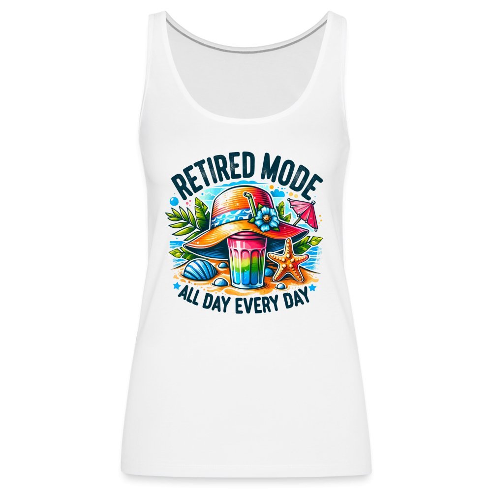 Retired Mode Women’s Premium Tank Top - heather gray