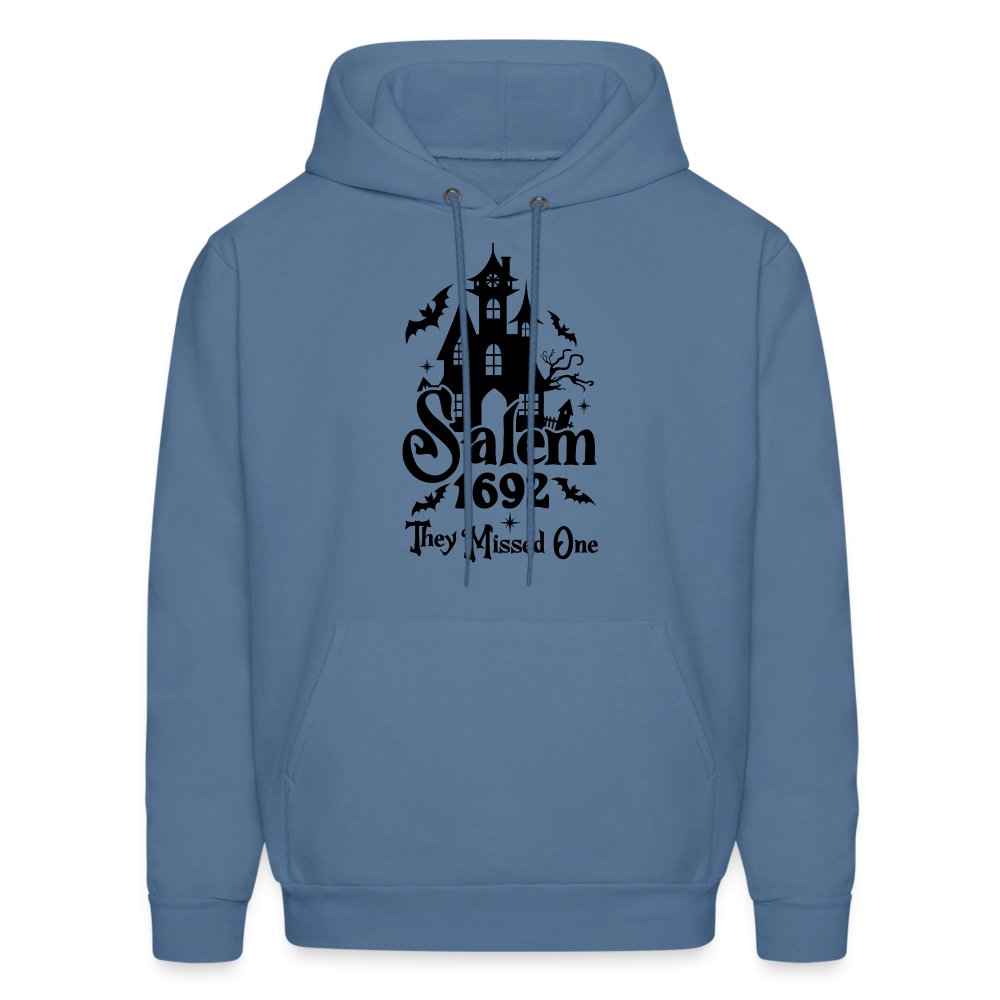 Salem 1692 - They Missed One Hoodie (Halloween Witch) - denim blue