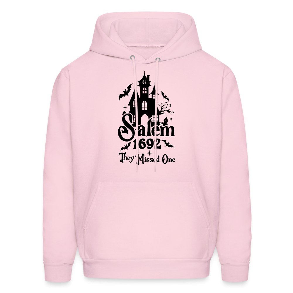 Salem 1692 - They Missed One Hoodie (Halloween Witch) - pale pink