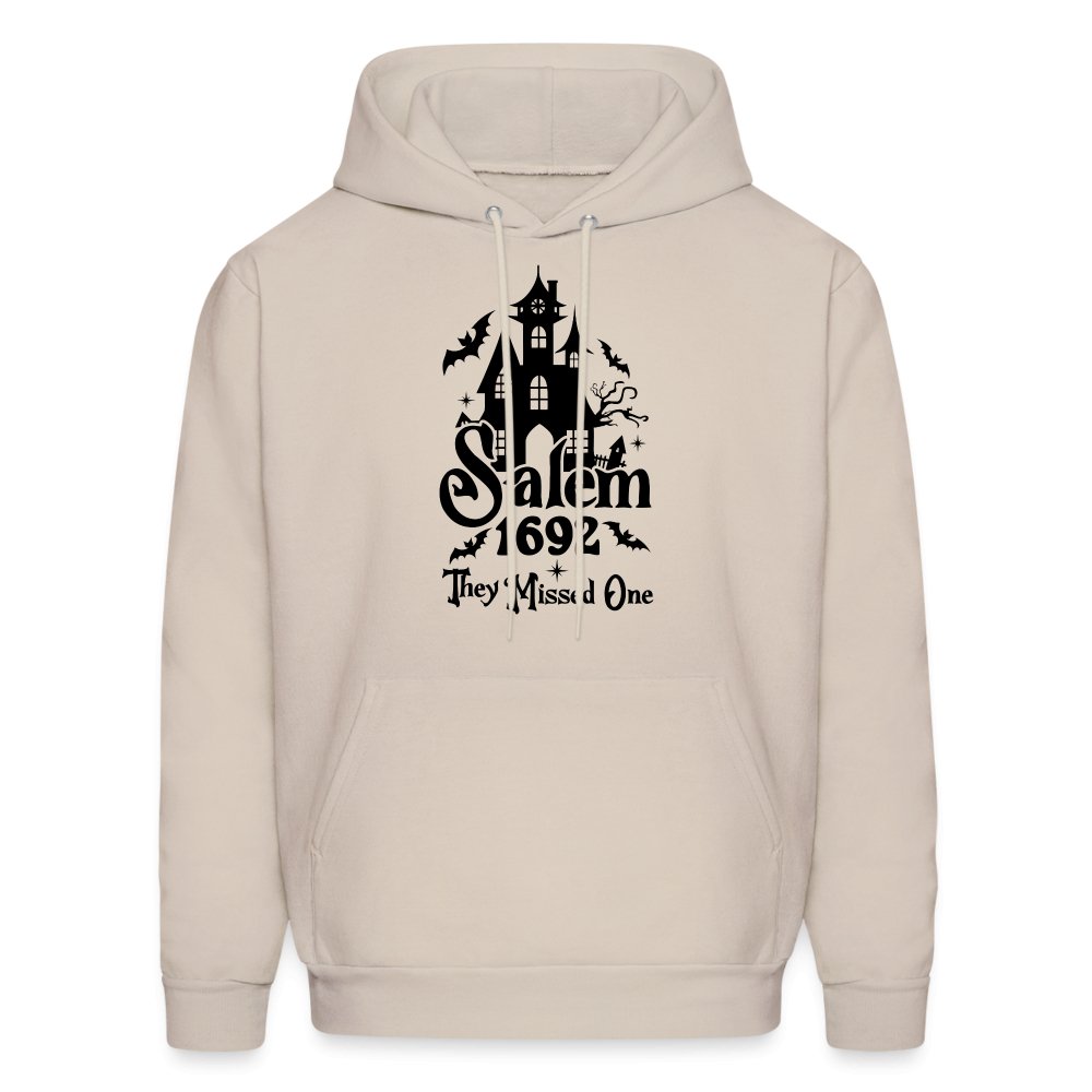 Salem 1692 - They Missed One Hoodie (Halloween Witch) - Sand