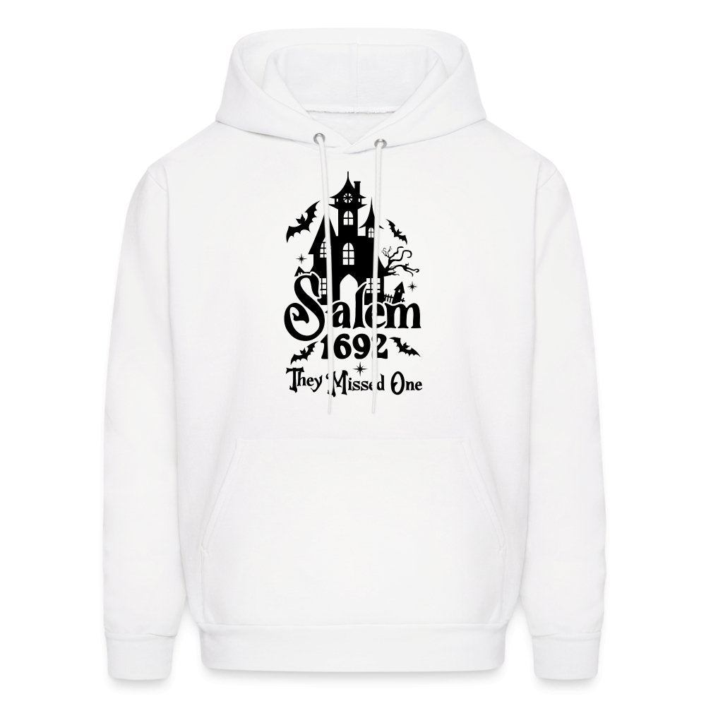 Salem 1692 - They Missed One Hoodie (Halloween Witch) - white