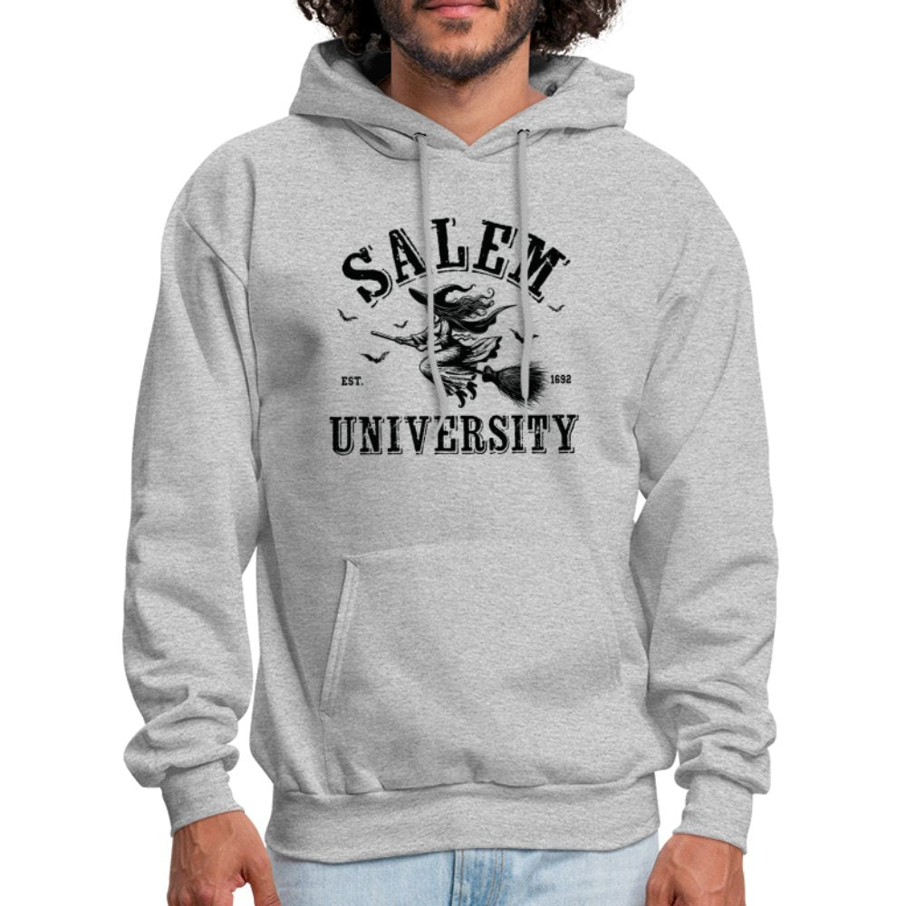 Salem University Hoodie - heather gray