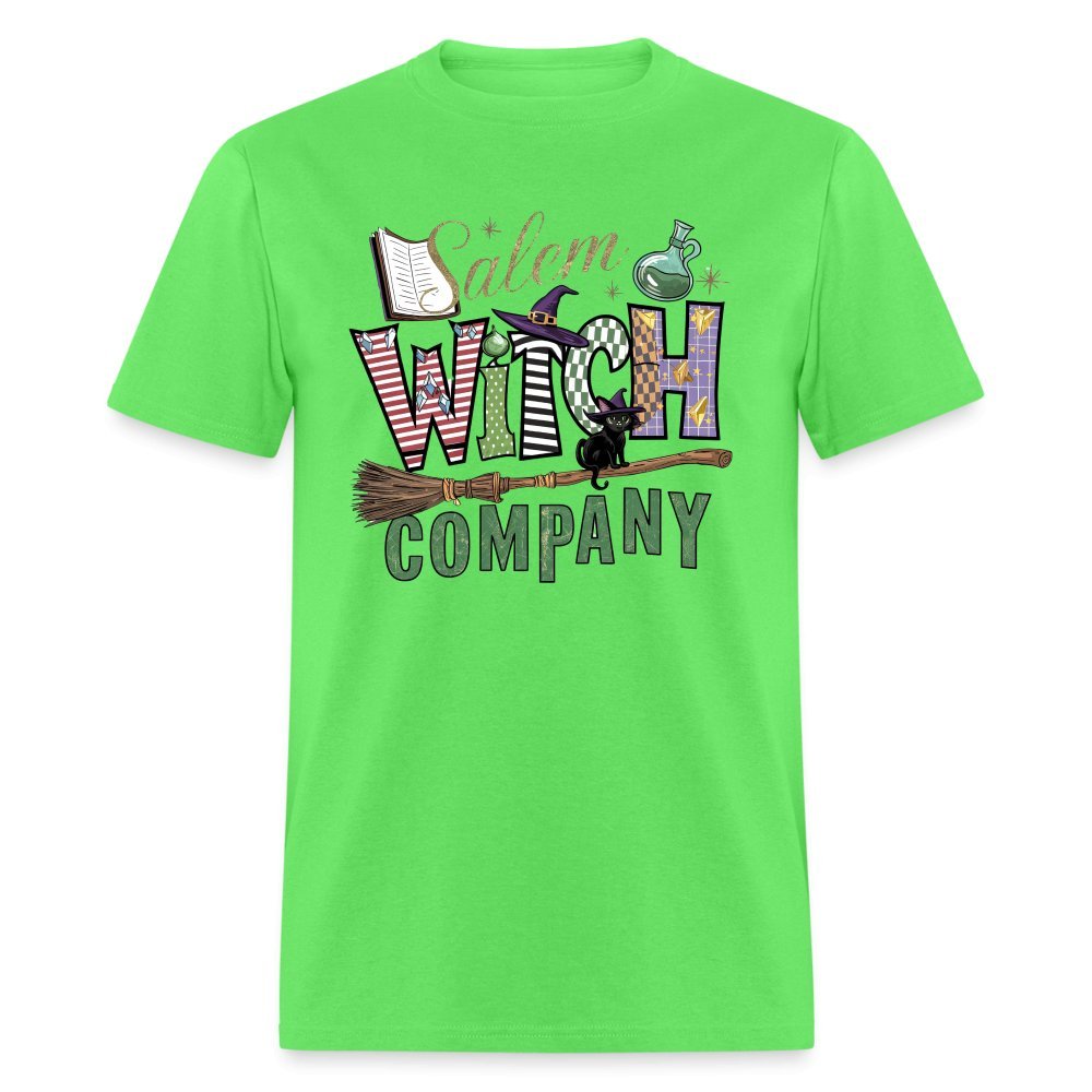 Salem Witch Company T-Shirt (Halloween Witch) - kiwi