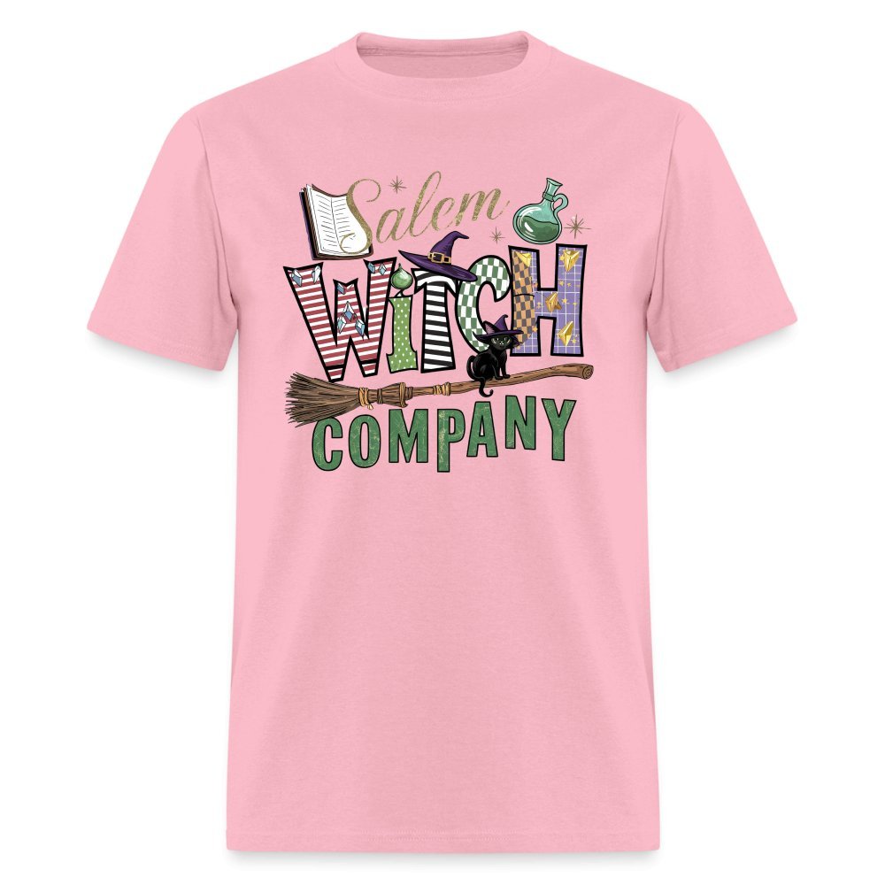 Salem Witch Company T-Shirt (Halloween Witch) - pink