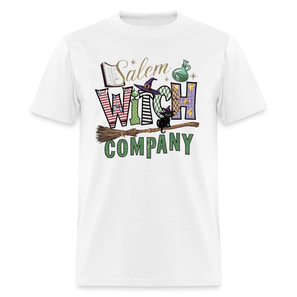 Salem Witch Company T-Shirt (Halloween Witch) - white