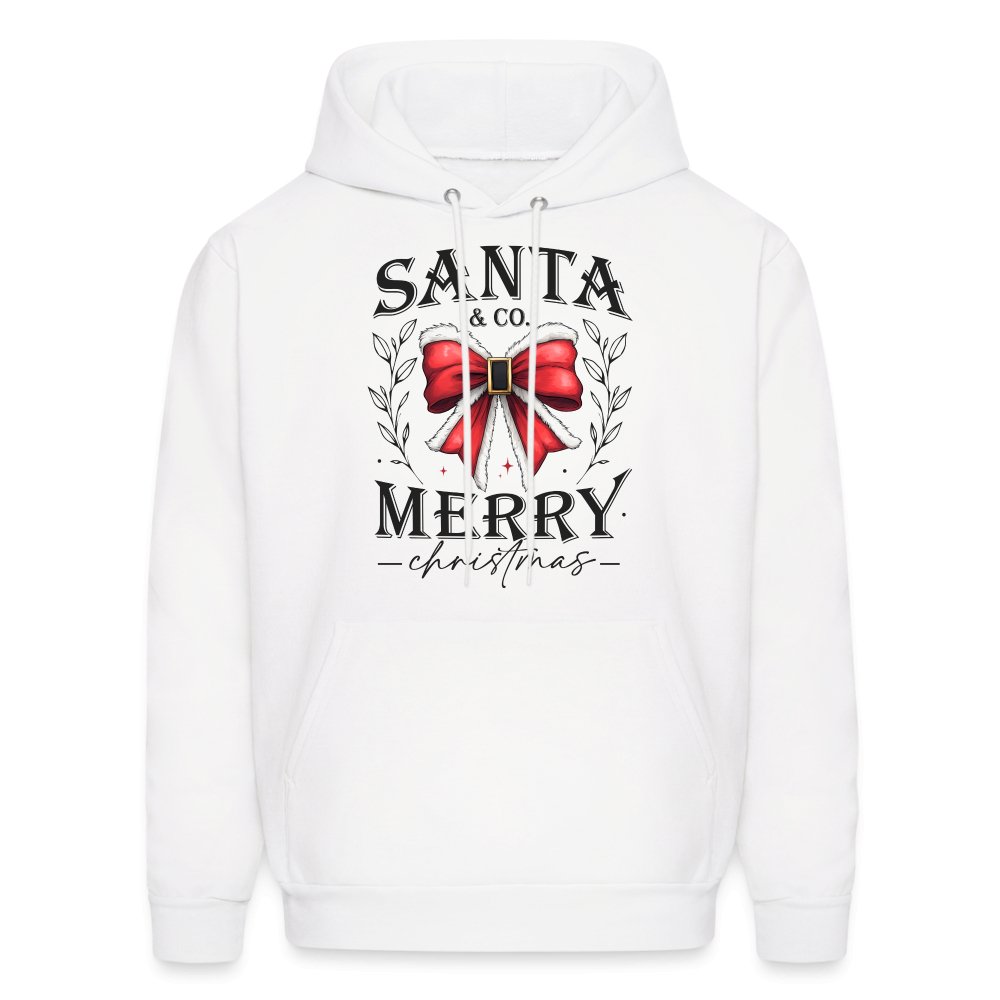 Santa & Co - Merry Christmas Hoodie - white