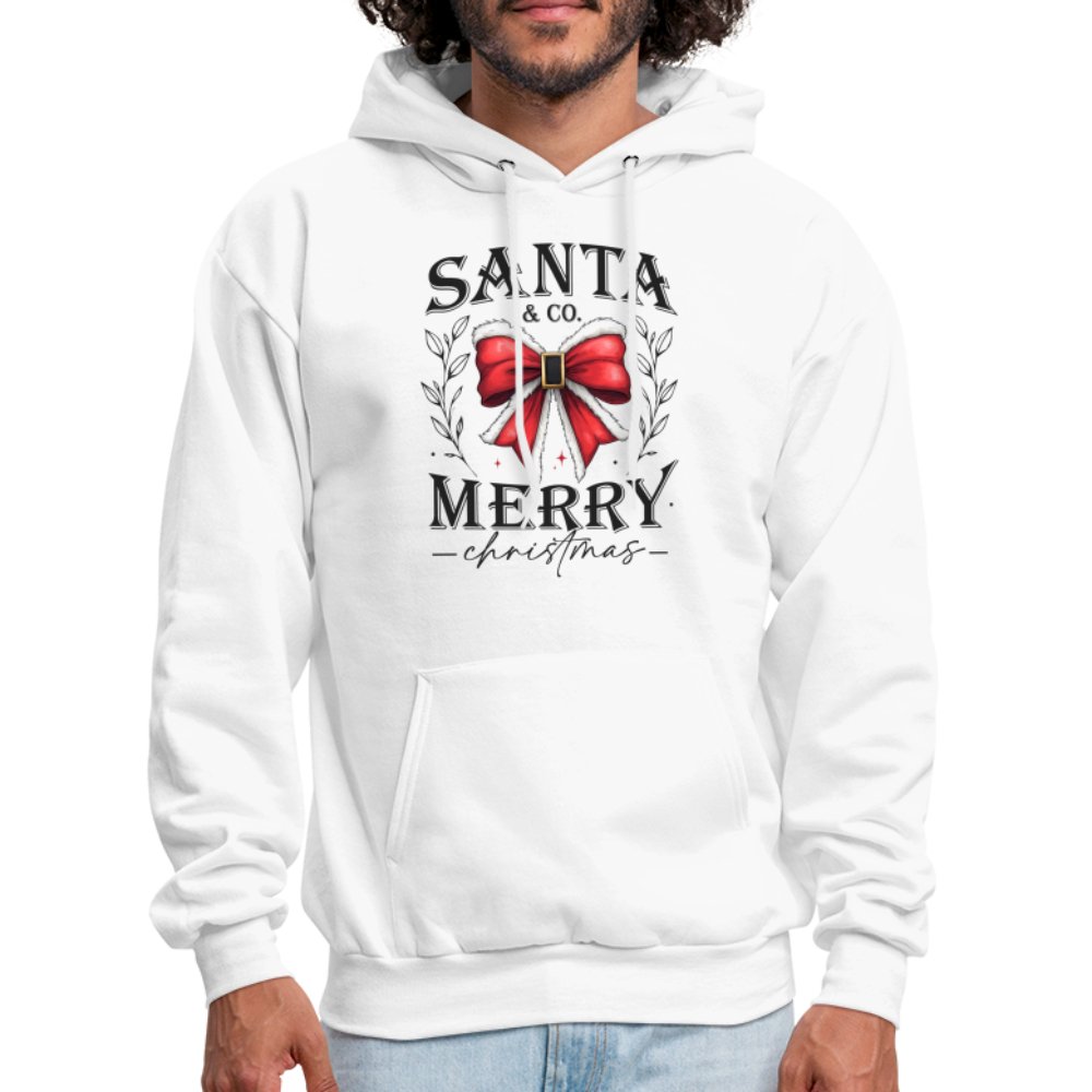 Santa & Co - Merry Christmas Hoodie - white