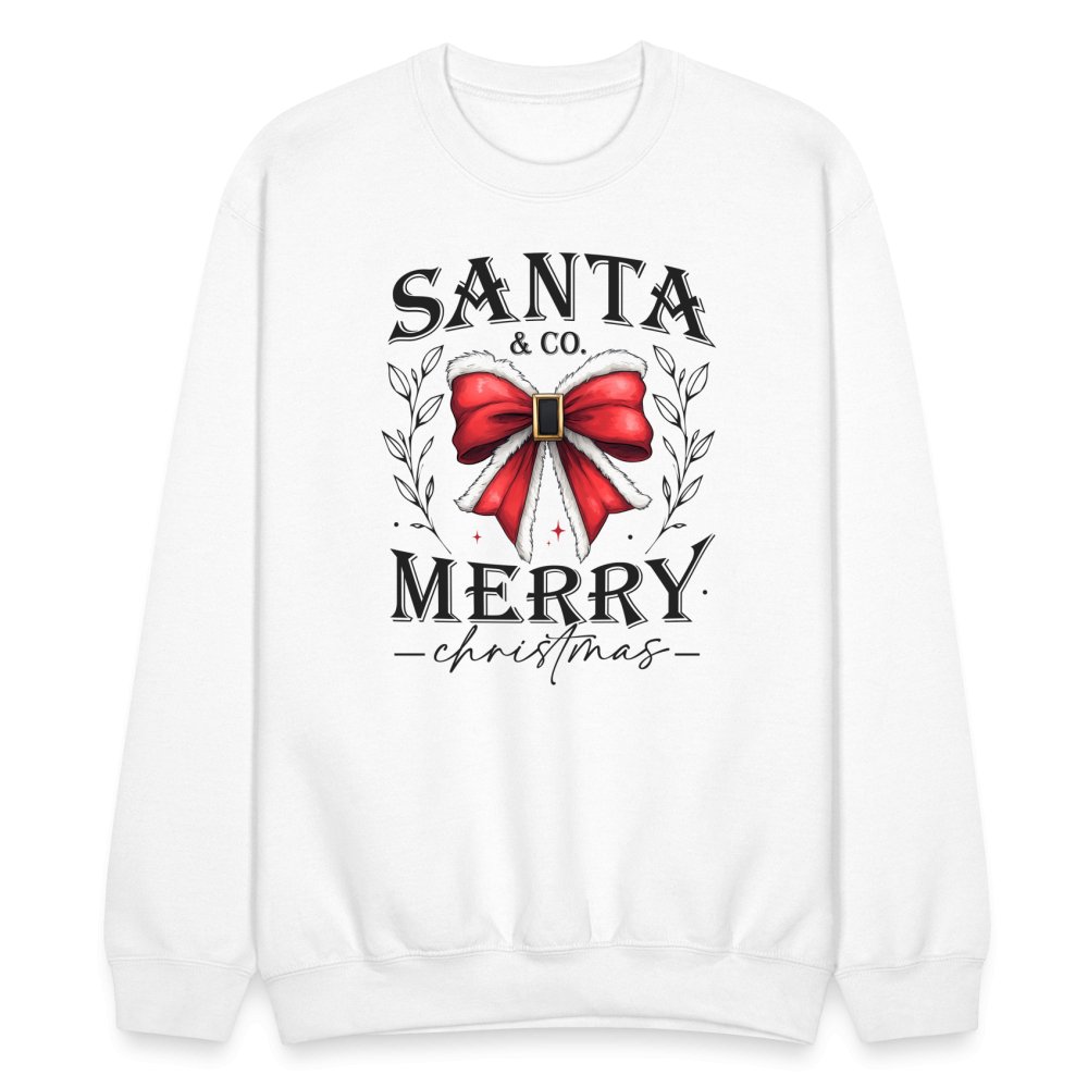 Santa & Co - Merry Christmas Sweatshirt - red