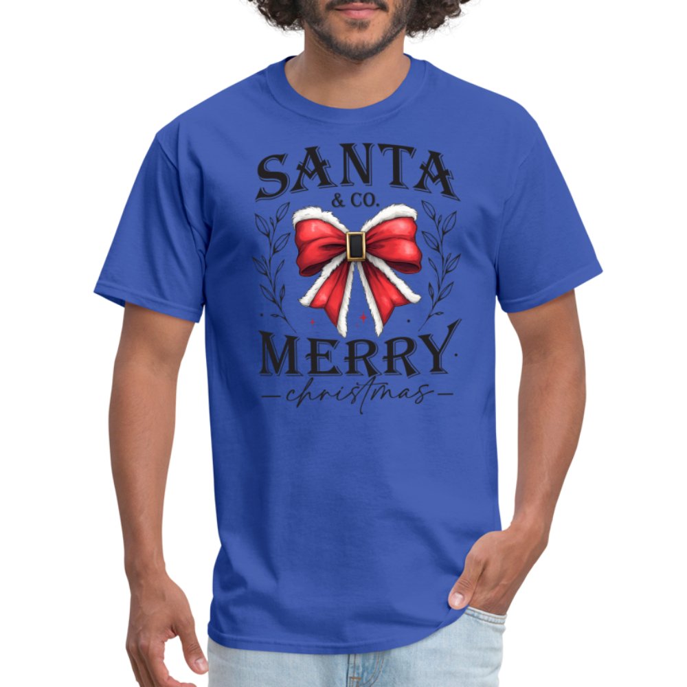 Santa & Co - Merry Christmas T-Shirt - royal blue