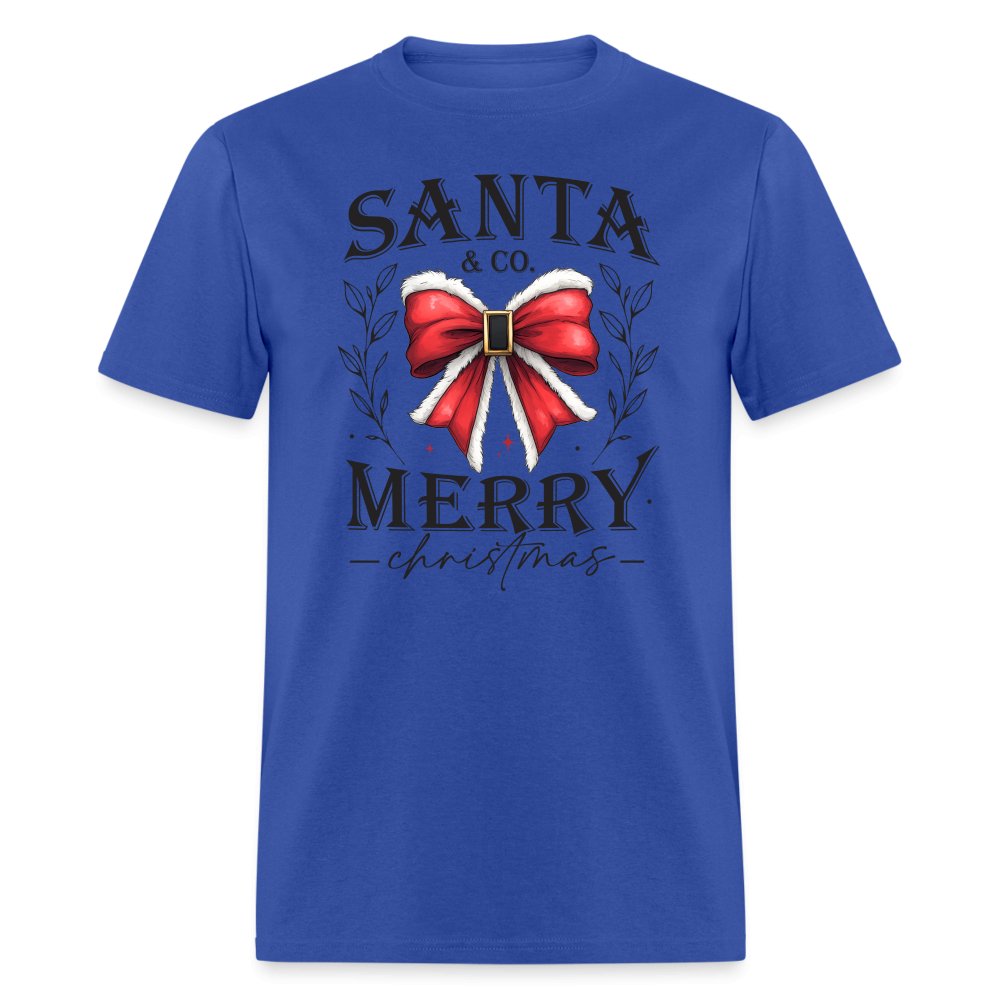 Santa & Co - Merry Christmas T-Shirt - royal blue