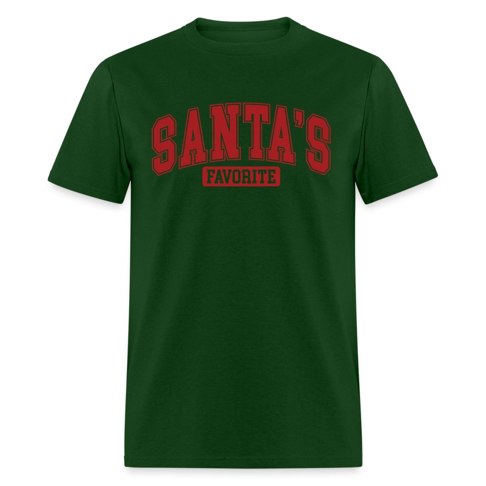 Santa's Favorite T-Shirt - forest green