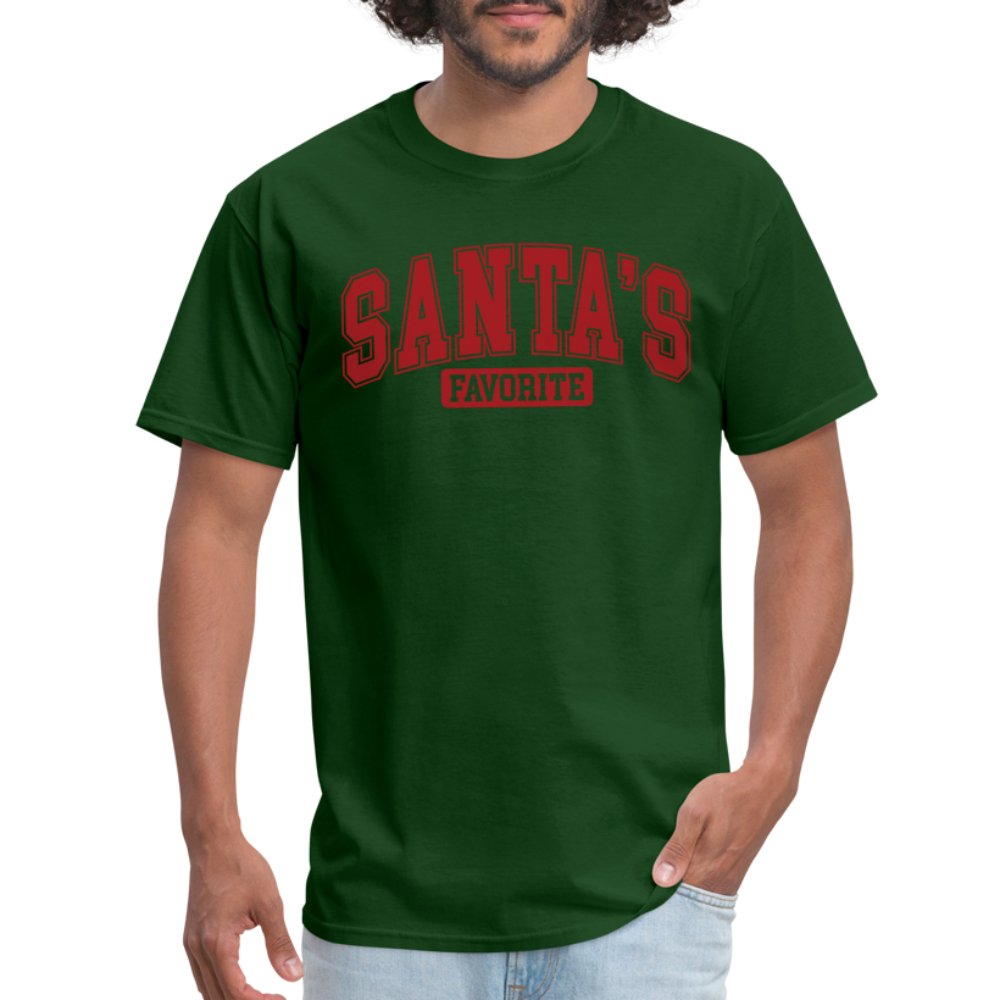 Santa's Favorite T-Shirt - forest green