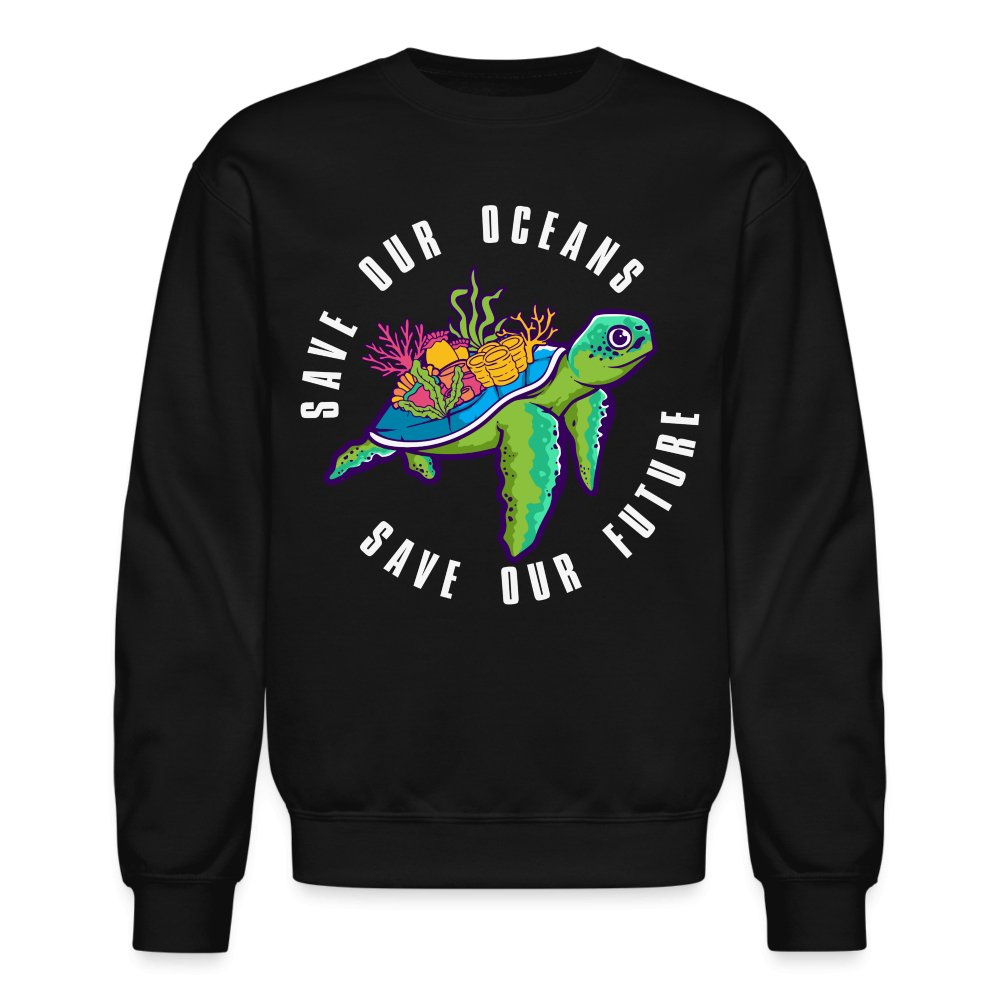 Save Our Oceans Sweatshirt - black